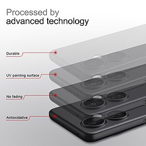 Θήκη OnePlus Nord CE 3 Lite 5G NiLLkin Super Frosted Shield Series Πλάτη από Premium σκληρό πλαστικό μαύρο - Image 3