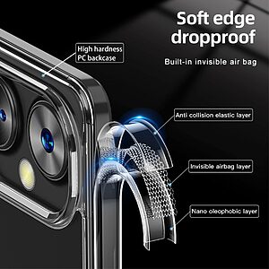 Θήκη OnePlus Nord CE 3 Lite 5G OEM Armor Series V2 Πλάτη Anti-fingerprint με Matte επιφάνεια TPU ημιδιάφανη - Image 5