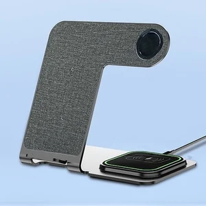 VEGER Y9 Ασύρματη βάση πολυφόρτισης 3 σε 1 (Qi Pad) για συσκευές Apple και άλλες