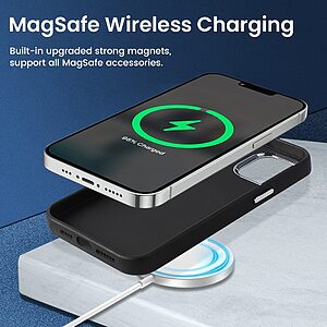 Θήκη iPhone 11 Mad Mask Frame Series v2 Silicone Sockproof συμβατό με Ασύρματο φορτιστή Πλάτη TPU μαύρο - Image 5