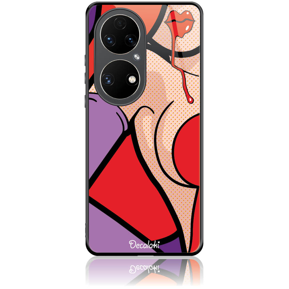Θήκη για Huawei P50 Pro Pop Art Jessica Rabbit - Tempered Glass Θήκη για Huawei P50 Pro Pop Art Jessica Rabbit - Tempered Glass