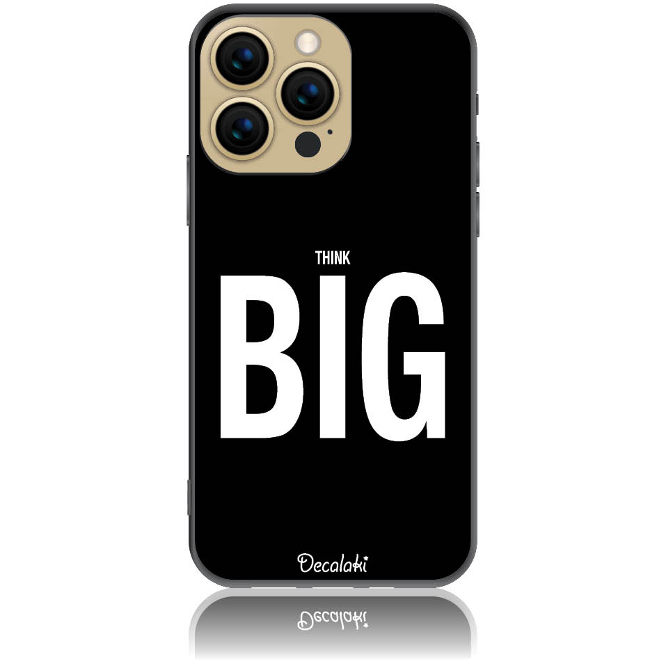 Θήκη για iPhone 13 Pro Think Big - Soft TPU Θήκη για iPhone 13 Pro Think Big - Soft TPU