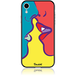 Θήκη για iPhone XR Pop Art Kiss - Soft TPU