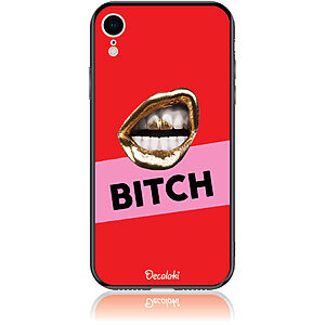 Θήκη για iPhone XR BITCH - Soft TPU