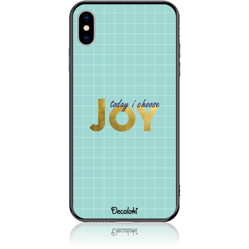 Θήκη για iPhone XS Max Today I Choose Joy - Soft TPU Θήκη για iPhone XS Max Today I Choose Joy - Soft TPU