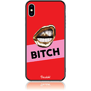 Θήκη για iPhone XS Max BITCH - Soft TPU