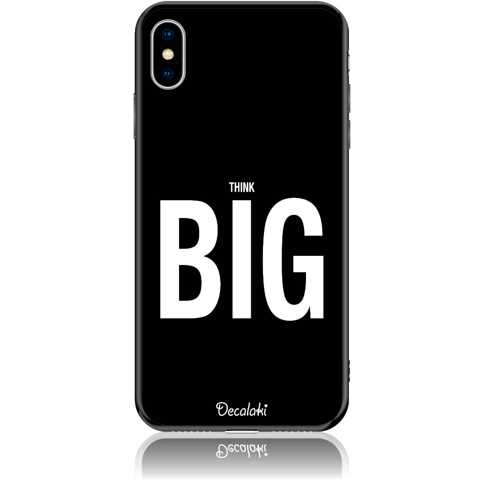 Θήκη για iPhone XS Max Think Big - Soft TPU Θήκη για iPhone XS Max Think Big - Soft TPU