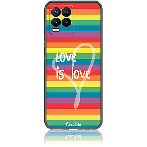 Θήκη για Realme 8 / 8 Pro Love is Love - Soft TPU