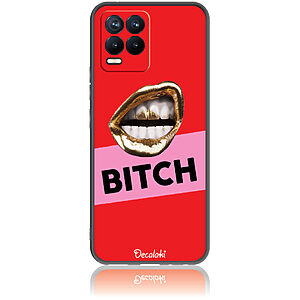 Θήκη για Realme 8 / 8 Pro BITCH - Soft TPU