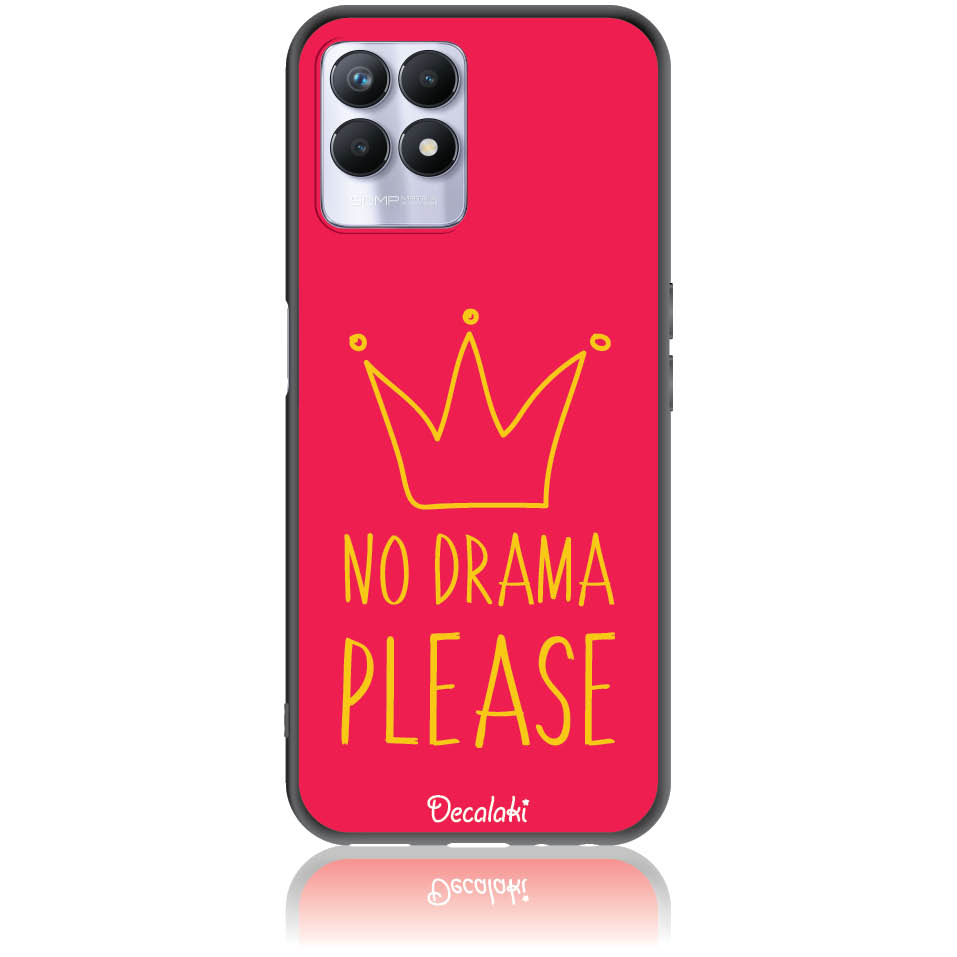 Θήκη για Realme 8i No Drama Please - Soft TPU Θήκη για Realme 8i No Drama Please - Soft TPU