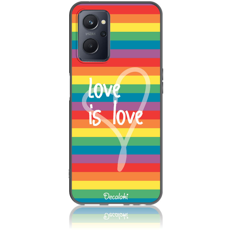Θήκη για Realme 9i Love is Love - Soft TPU Θήκη για Realme 9i Love is Love - Soft TPU