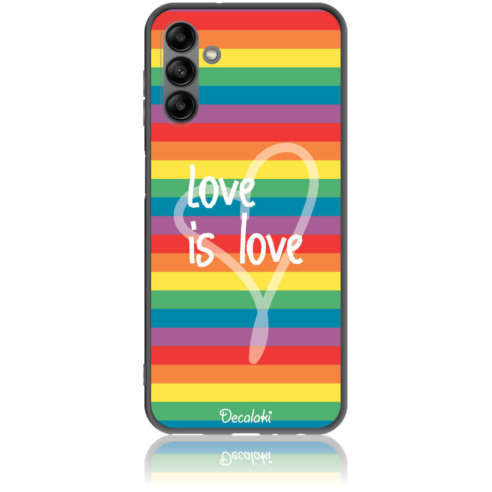 Θήκη για Samsung Galaxy A04s Love is Love - Soft TPU Θήκη για Samsung Galaxy A04s Love is Love - Soft TPU