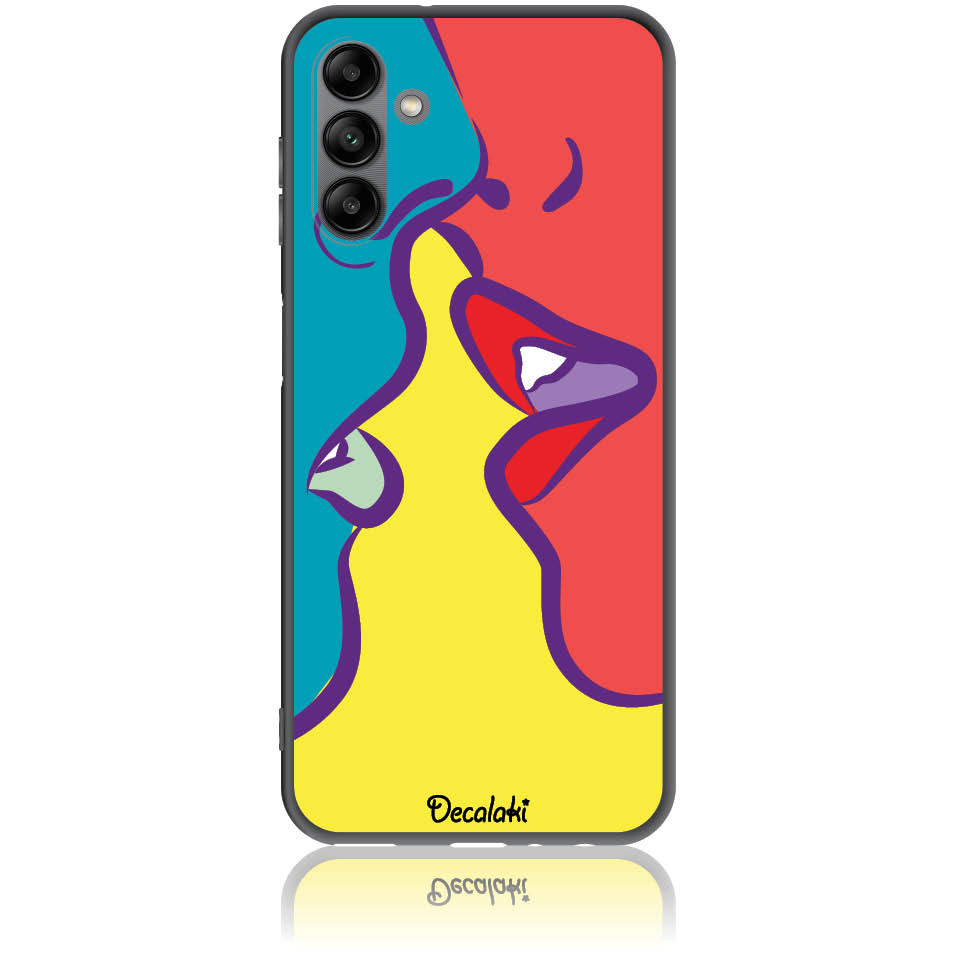 Θήκη για Samsung Galaxy A04s Pop Art Kiss - Soft TPU Θήκη για Samsung Galaxy A04s Pop Art Kiss - Soft TPU