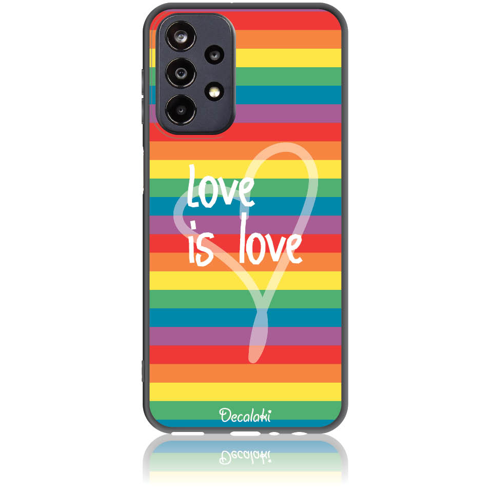 Θήκη για Samsung Galaxy A23 5G Love is Love - Soft TPU Θήκη για Samsung Galaxy A23 5G Love is Love - Soft TPU