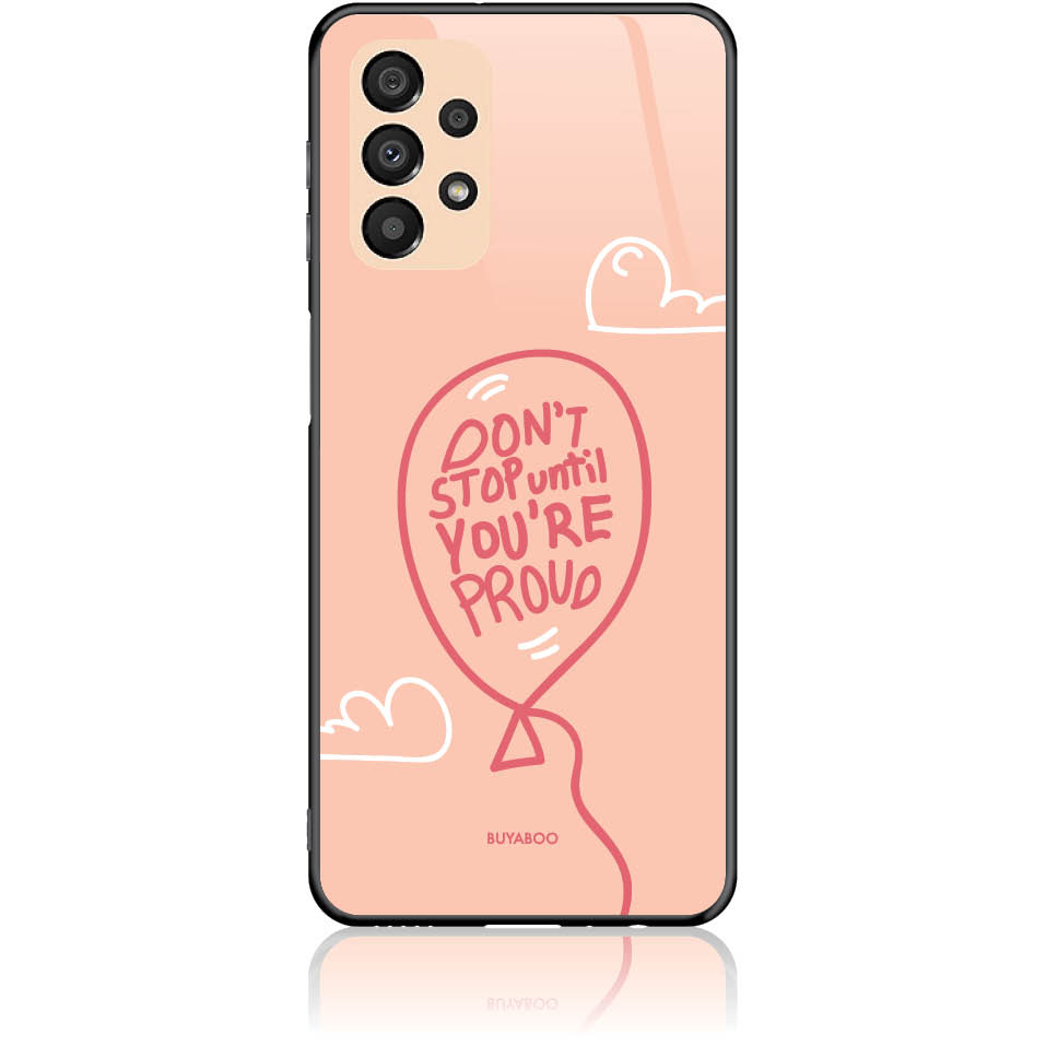 Θήκη για Samsung Galaxy A33 5G Proud - Tempered Glass Θήκη για Samsung Galaxy A33 5G Proud - Tempered Glass