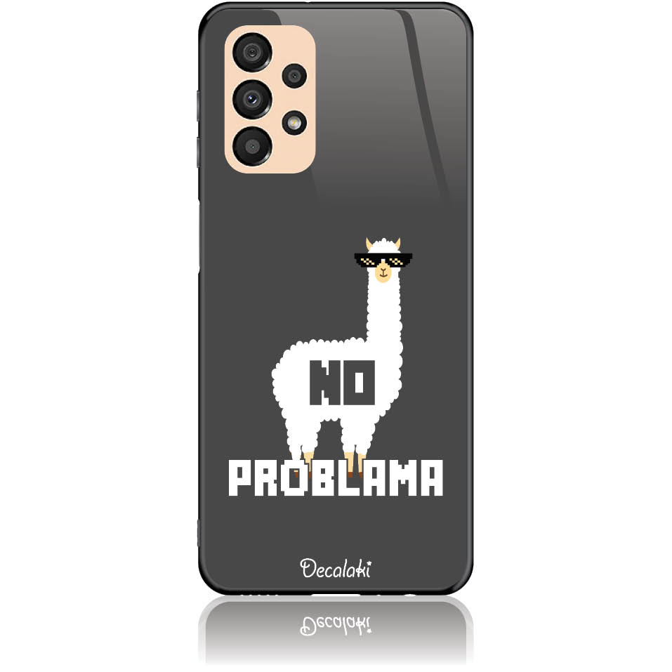 Θήκη για Samsung Galaxy A33 5G No Problama - Tempered Glass Θήκη για Samsung Galaxy A33 5G No Problama - Tempered Glass