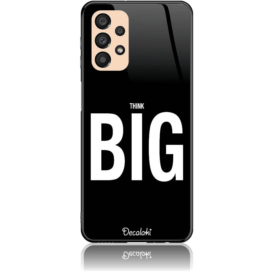 Θήκη για Samsung Galaxy A33 5G Think Big - Tempered Glass Θήκη για Samsung Galaxy A33 5G Think Big - Tempered Glass