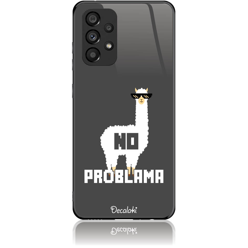 Θήκη για Samsung Galaxy A53 5G No Problama - Tempered Glass Θήκη για Samsung Galaxy A53 5G No Problama - Tempered Glass