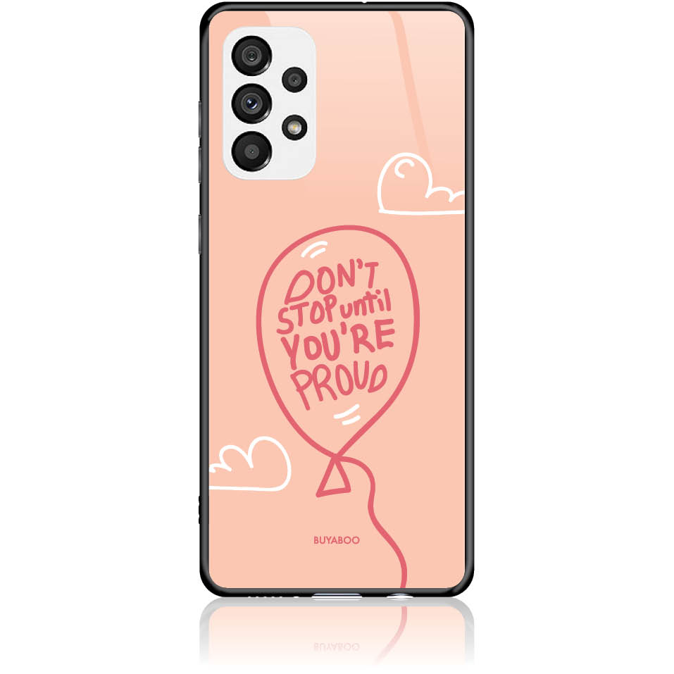 Θήκη για Samsung Galaxy A73 5G Proud - Tempered Glass Θήκη για Samsung Galaxy A73 5G Proud - Tempered Glass