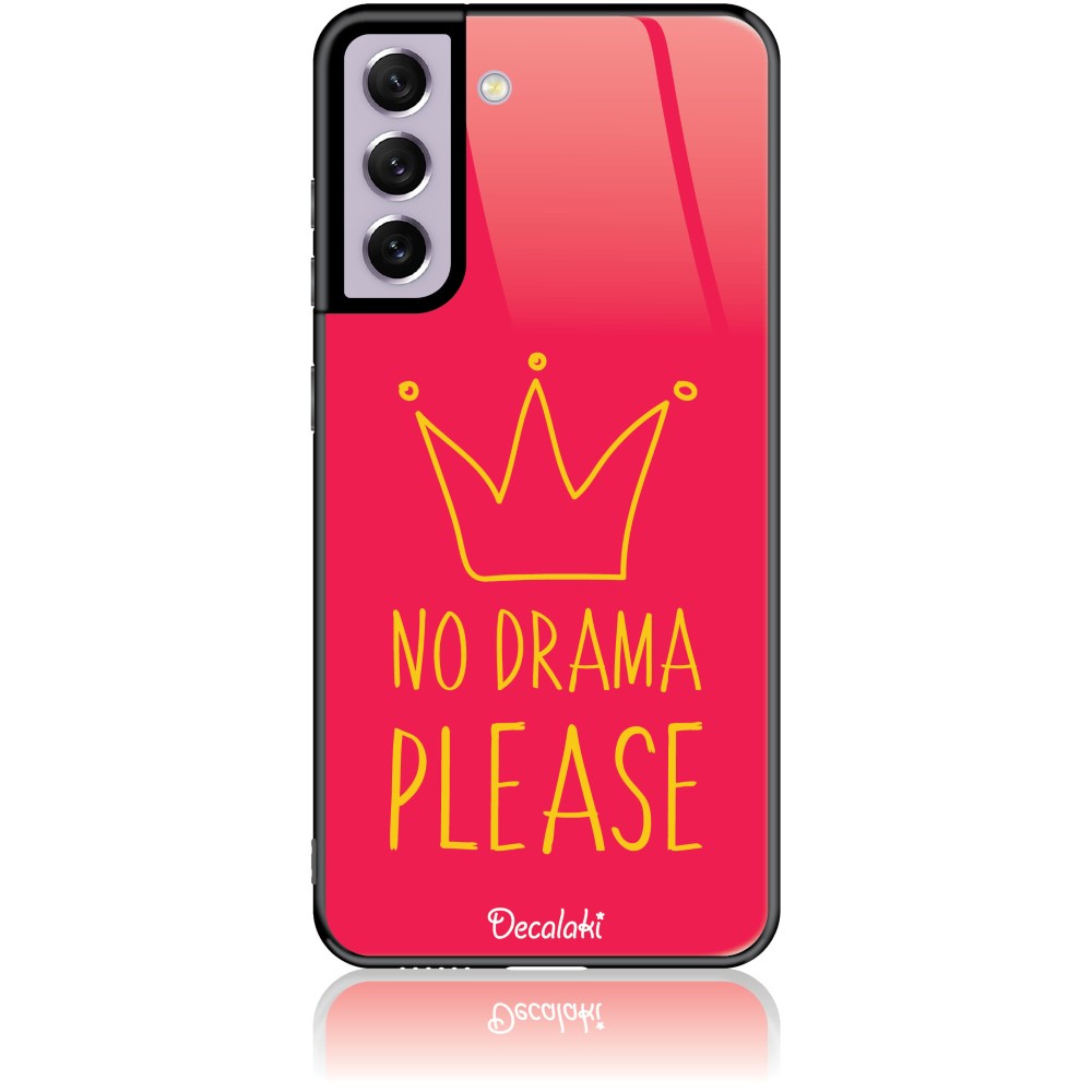 Θήκη για Samsung Galaxy S21 FE 5G No Drama Please - Tempered Glass Θήκη για Samsung Galaxy S21 FE 5G No Drama Please - Tempered Glass