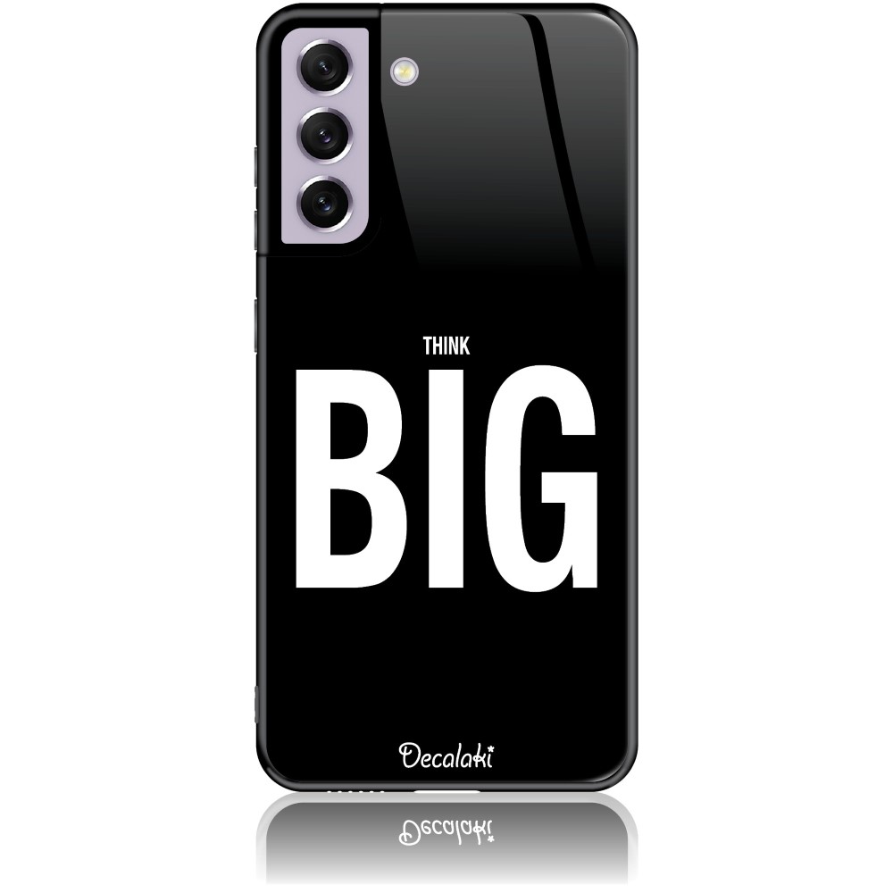 Θήκη για Samsung Galaxy S21 FE 5G Think Big - Tempered Glass Θήκη για Samsung Galaxy S21 FE 5G Think Big - Tempered Glass
