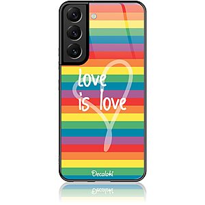 Θήκη για Samsung Galaxy S22 5G Love is Love - Tempered Glass