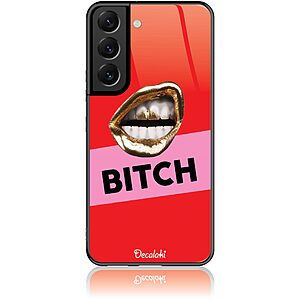Θήκη για Samsung Galaxy S22 5G BITCH - Tempered Glass