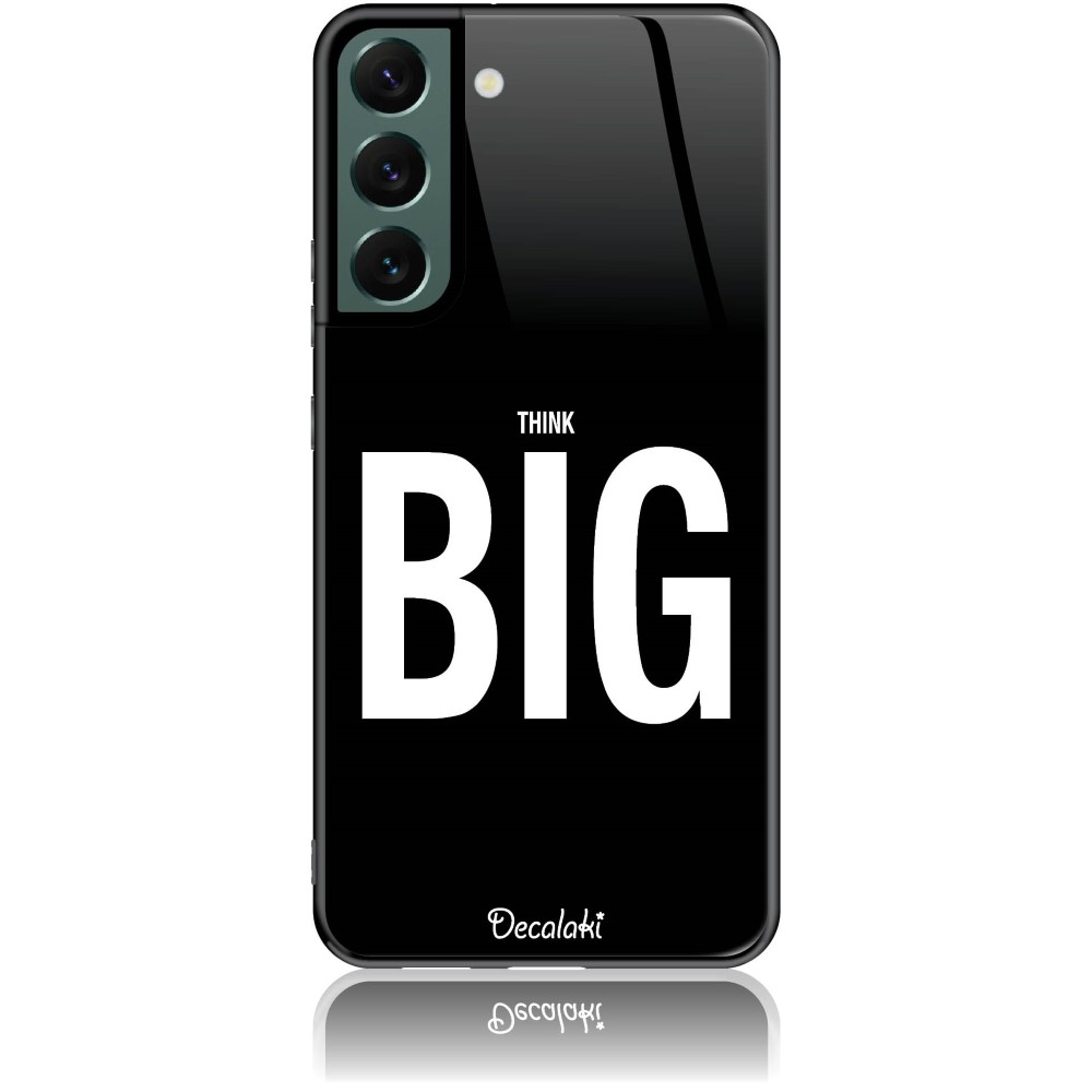 Θήκη για Samsung Galaxy S22 Plus 5G Think Big - Tempered Glass Θήκη για Samsung Galaxy S22 Plus 5G Think Big - Tempered Glass