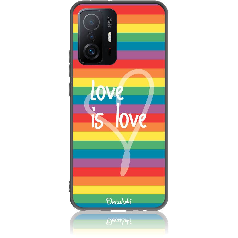 Θήκη για Xiaomi 11T / 11T Pro Love is Love - Soft TPU Θήκη για Xiaomi 11T / 11T Pro Love is Love - Soft TPU