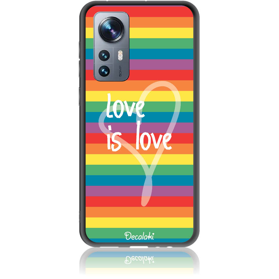 Θήκη για Xiaomi 12 5G / 12X 5G Love is Love - Soft TPU Θήκη για Xiaomi 12 5G / 12X 5G Love is Love - Soft TPU