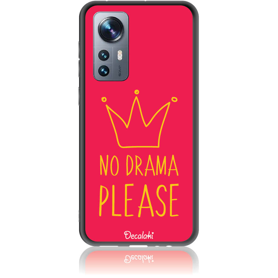 Θήκη για Xiaomi 12 5G / 12X 5G No Drama Please - Soft TPU Θήκη για Xiaomi 12 5G / 12X 5G No Drama Please - Soft TPU