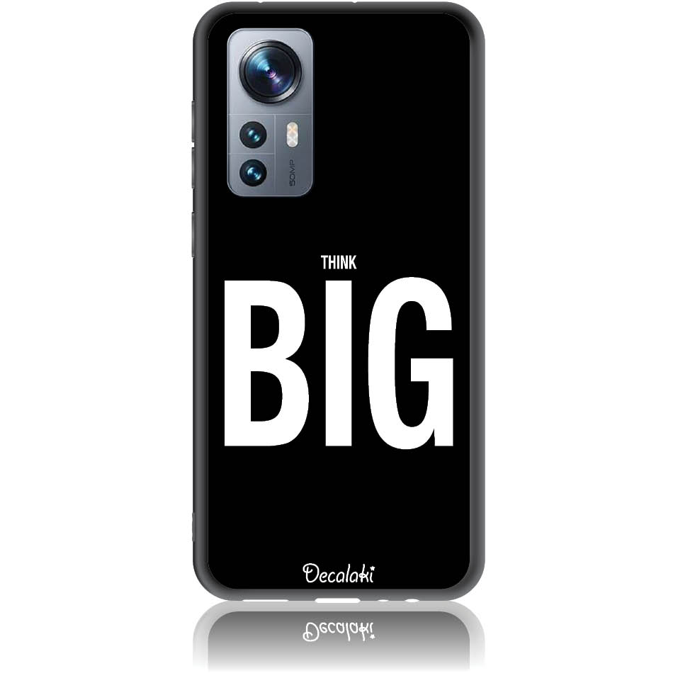 Θήκη για Xiaomi 12 5G / 12X 5G Think Big - Soft TPU Θήκη για Xiaomi 12 5G / 12X 5G Think Big - Soft TPU