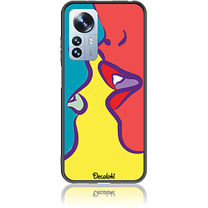 Θήκη για Xiaomi 12 Pro 5G Pop Art Kiss - Soft TPU
