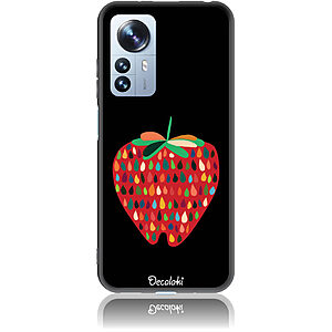 Θήκη για Xiaomi 12 Pro 5G Unbite Strawberry Passion - Soft TPU