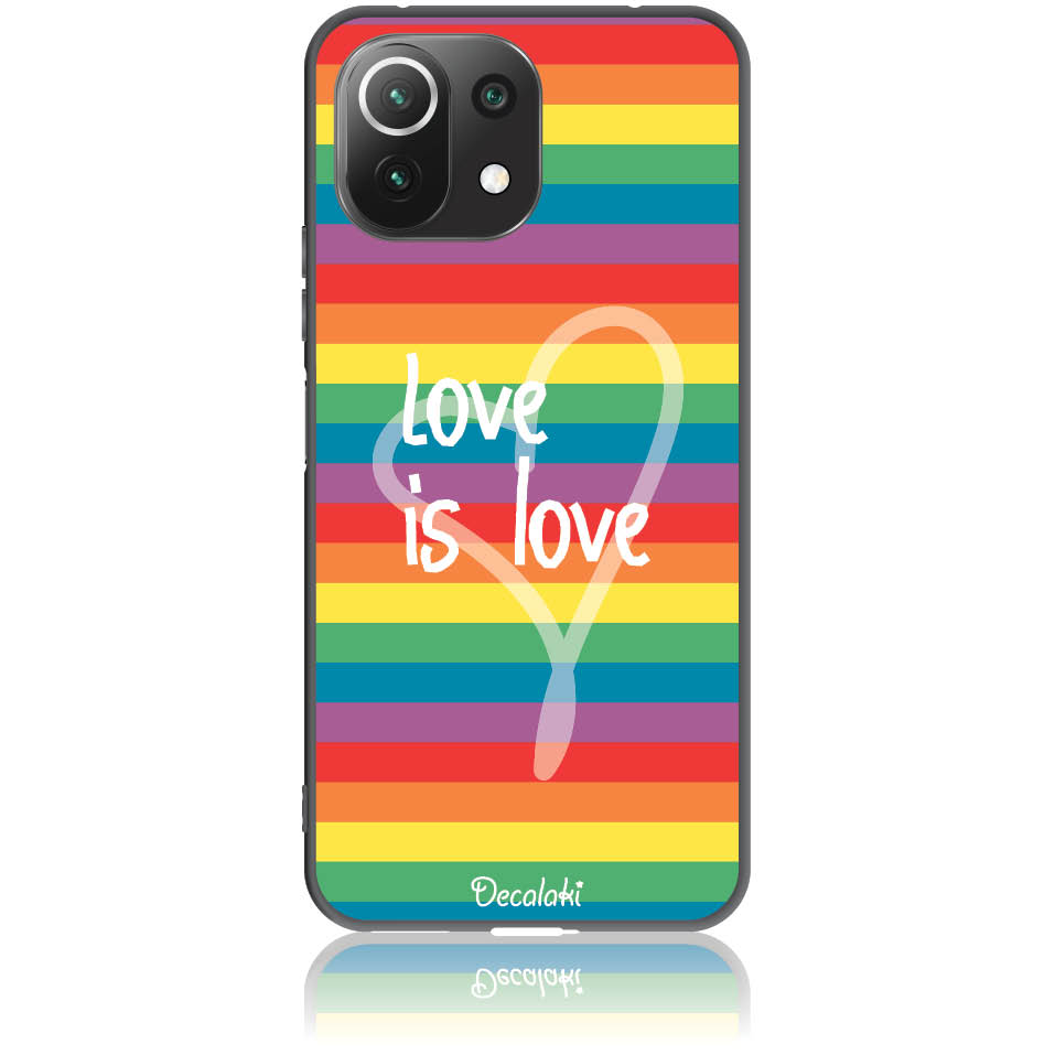Θήκη για Xiaomi Mi 11 Lite Love is Love - Soft TPU