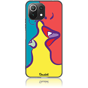 Θήκη για Xiaomi Mi 11 Lite Pop Art Kiss - Soft TPU