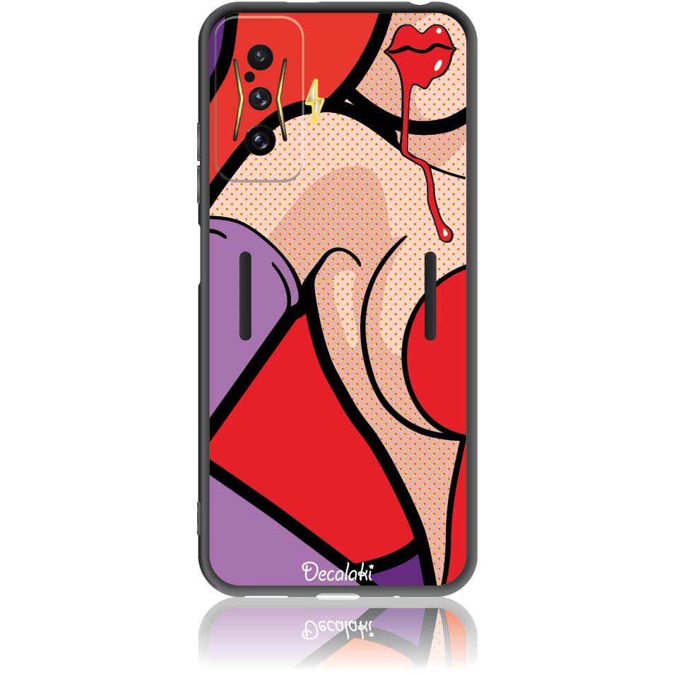 Θήκη για Xiaomi Poco F4 GT 5G Pop Art Jessica Rabbit - Soft TPU Θήκη για Xiaomi Poco F4 GT 5G Pop Art Jessica Rabbit - Soft TPU