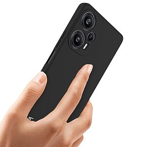 Θήκη Xiaomi Poco F5 5G IMAK UC-4 Series Soft Ultra Slim TPU πλάτη μαύρο - Image 4