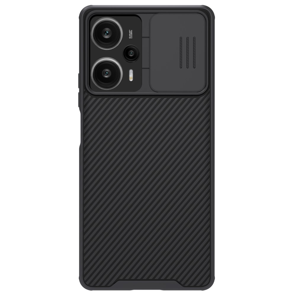 Θήκη Xiaomi Poco F5 5G NiLLkin Camshield Series Πλάτη με προστασία για την κάμερα από σκλήρό Premium TPU μαύρο