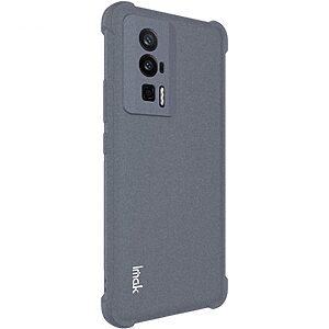 Θήκη Xiaomi Poco F5 Pro 5G IMAK Airbag Matte Series με ενισχυμένες γωνίες από Premium ανθεκτικό TPU γκρι - Image 3