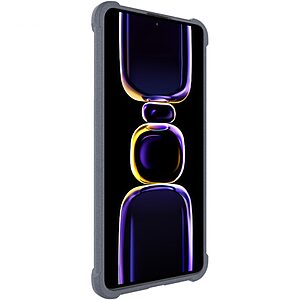 Θήκη Xiaomi Poco F5 Pro 5G IMAK Airbag Matte Series με ενισχυμένες γωνίες από Premium ανθεκτικό TPU γκρι - Image 4