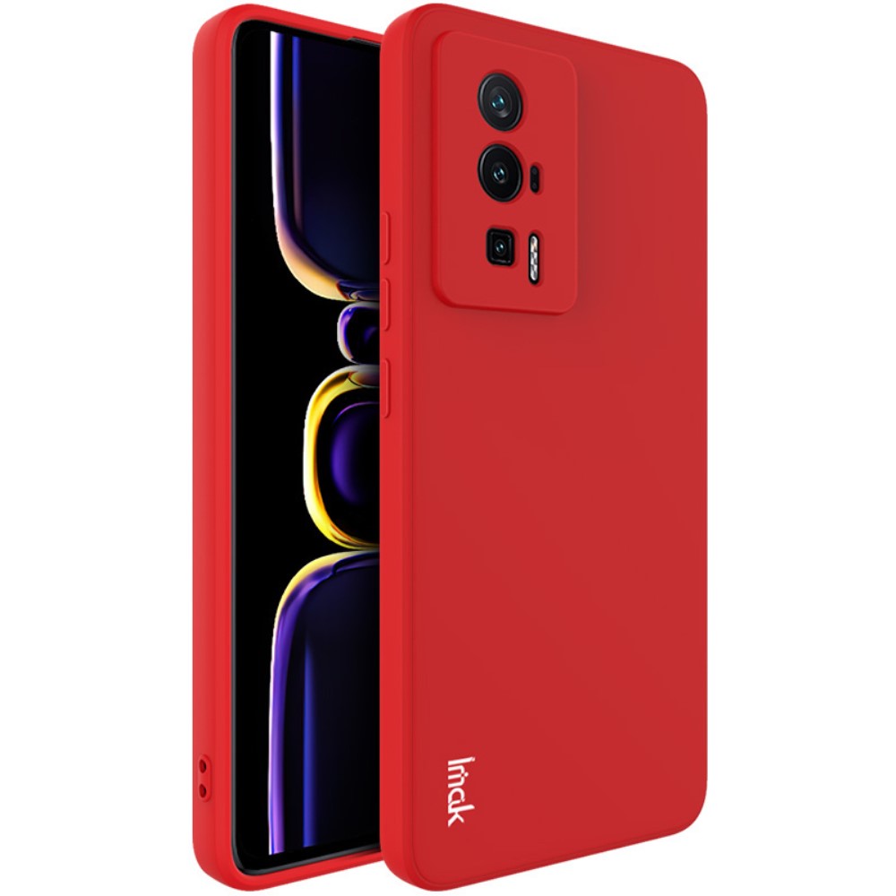 Θήκη Xiaomi Poco F5 Pro 5G IMAK UC-4 Series Soft Ultra Slim TPU πλάτη κόκκινο Θήκη Xiaomi Poco F5 Pro 5G IMAK UC-4 Series Soft Ultra Slim TPU πλάτη κόκκινο