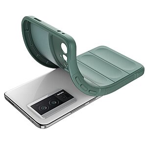 Θήκη Xiaomi Poco F5 Pro 5G Mad Mask Rugged Armor από σκληρό Premium TPU λεύκο - Image 5