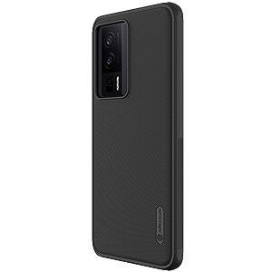 Θήκη Xiaomi Poco F5 Pro 5G NiLLkin Super Frosted Shield Pro Series Πλάτη από Premium σκληρό TPU μαύρο - Image 4