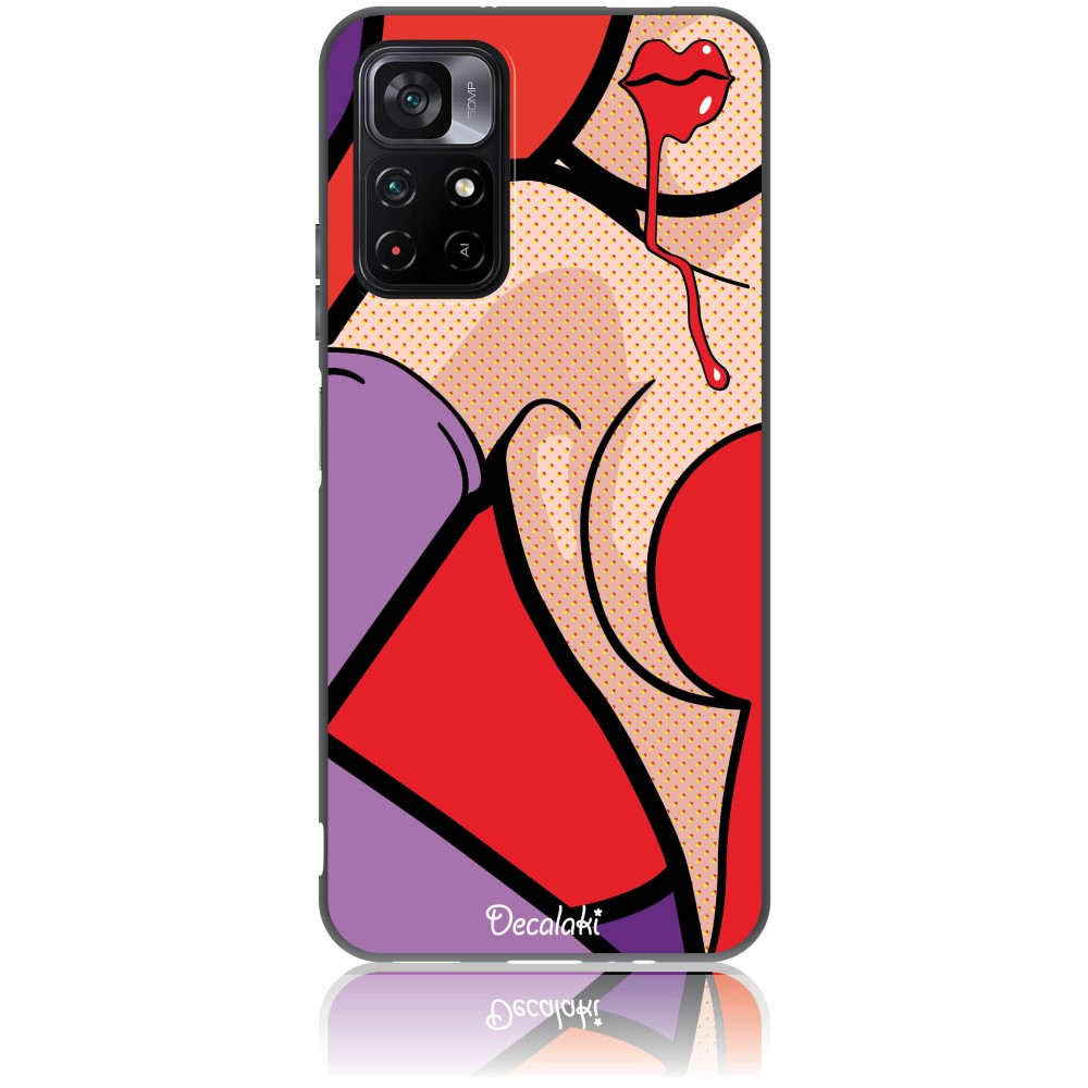 Θήκη για Xiaomi Poco M4 Pro 5G Pop Art Jessica Rabbit - Soft TPU Θήκη για Xiaomi Poco M4 Pro 5G Pop Art Jessica Rabbit - Soft TPU