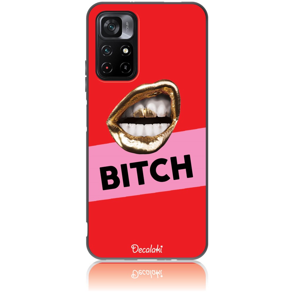 Θήκη για Xiaomi Poco M4 Pro 5G BITCH - Soft TPU Θήκη για Xiaomi Poco M4 Pro 5G BITCH - Soft TPU