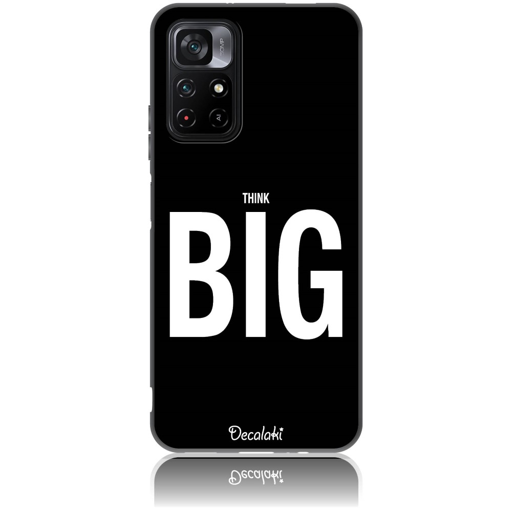 Θήκη για Xiaomi Poco M4 Pro 5G Think Big - Soft TPU Θήκη για Xiaomi Poco M4 Pro 5G Think Big - Soft TPU