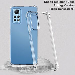 Θήκη Xiaomi Redmi Note 12 Pro 4G / Redmi Note 11 Pro IMAK Airbag Series με ενισχυμένες γωνίες από Premium ανθεκτικό TPU - Image 4