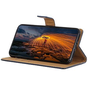 Θήκη Xiaomi Redmi Note 12S Mad Mask Leather Wallet Case με βάση στήριξης, υποδοχές καρτών και μαγνητικό κούμπωμα Flip Wallet από συνθετικό δέρμα μπλε - Image 3