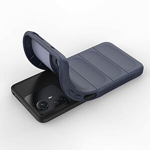 Θήκη Xiaomi Redmi Note 12S Mad Mask Rugged Armor από σκληρό Premium TPU σκούρο μπλε - Image 4